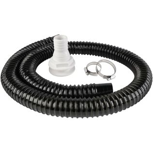 SEAFLO Bilge Pump Installation Kit with 1 Inch Hose, Clamps, and Thru-Hull Fitting