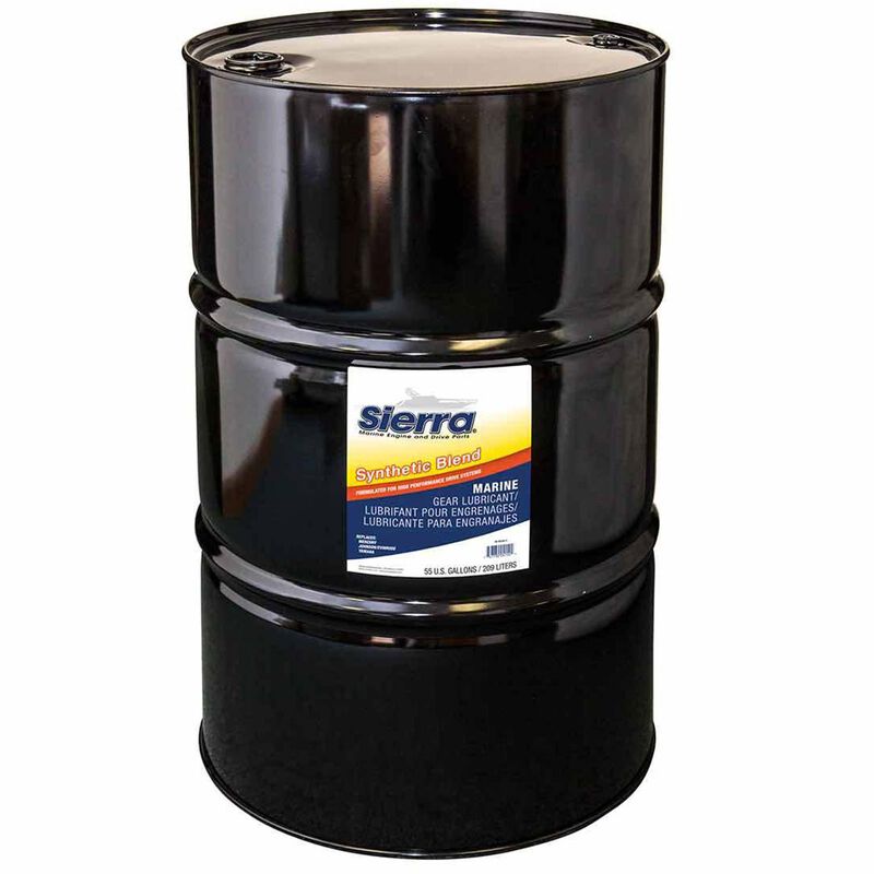 SIERRA HiPerformance Synthetic Blend Lower Unit Gear Lube, 55 Gallons