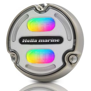 Apelo A2 Bronze RGB Underwater Light, Bronze Housing, White Lens