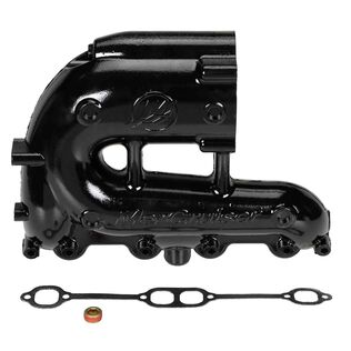 Quicksilver 8M0103774 Exhaust Manifold, Port Side, EC, Single Catalyst, Port Side Only on V8 MerCruiser Sterndrive and Inboard Engines