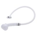 Deck-Mount Sprayer Small Arctic White Sprayer No Hook, 10' White Rubber Hose, Low Profile Holder image number 1