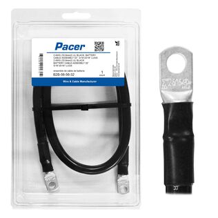 32" Battery Cable Assembly, #2 5/16, Black