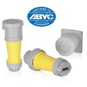100 Amp 125/250 Volt 3P, 4W, North American Pin & Sleeve Receptacle, ABYC Certified, IEC 60309 Industrial Grade Marine Grade IP66/67/68, & IP69K Watertight image number 3