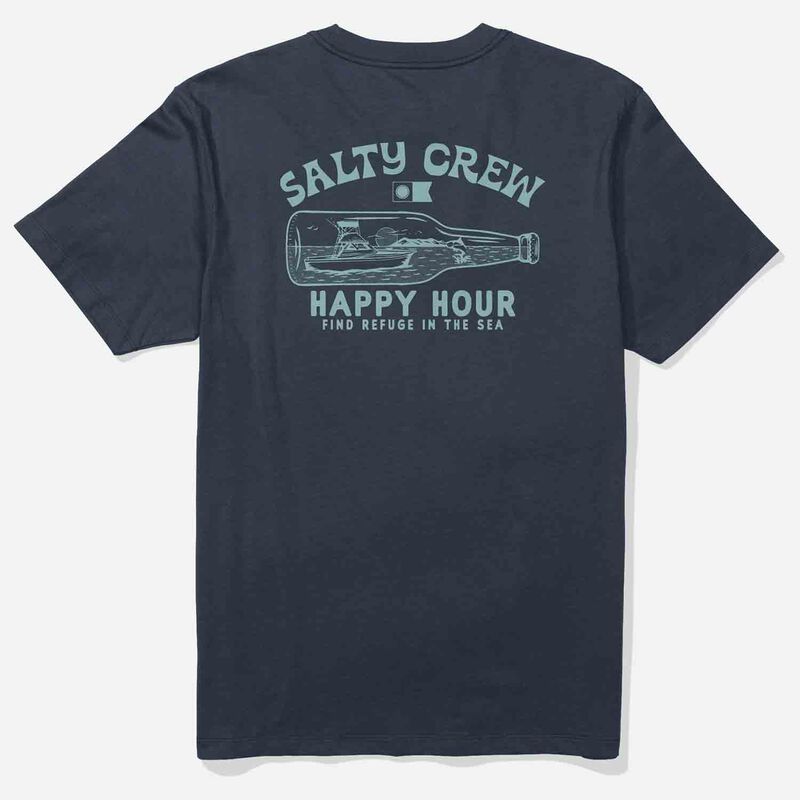 Salty Crew Men's Bottle Rocket Shirt, in Navy, Size 2XL | by West Marine