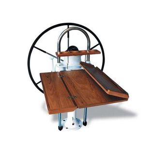 Teak Kit Double Leaf Solid Teak Table For Pedestals