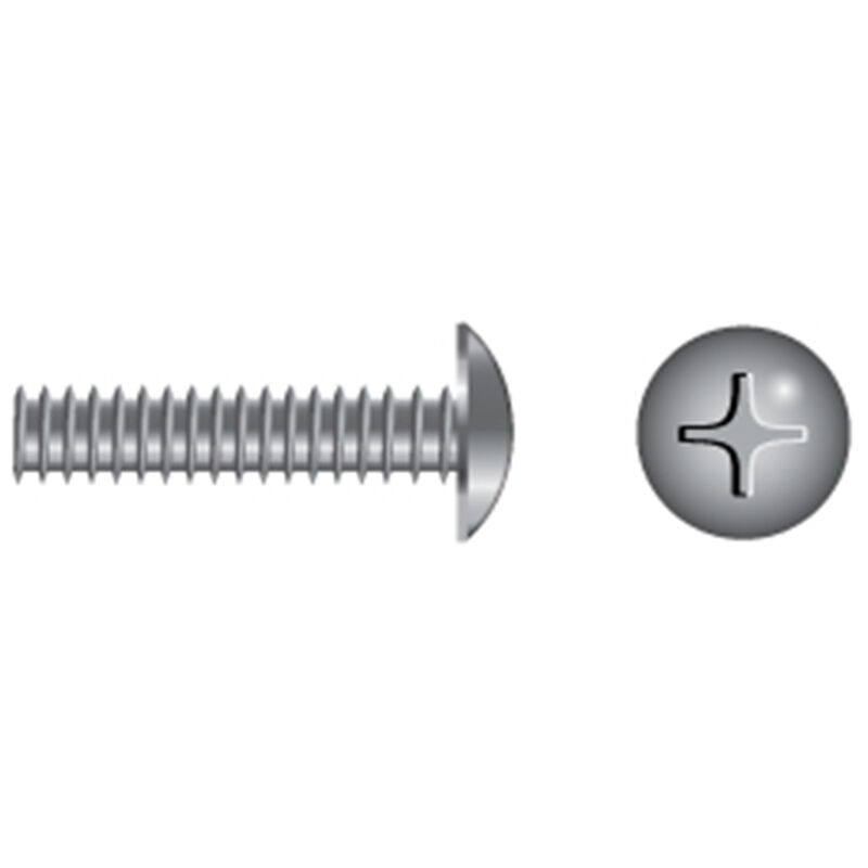 FASCO FASTENER 1/420 X 1" Stainless Steel Phillips TrussHead Machine