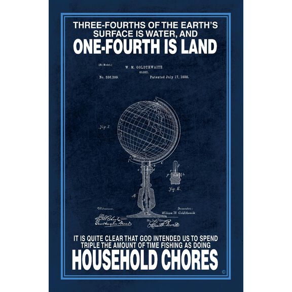 Three-Fourths of the Earth's Surface is Water Poster image number 0