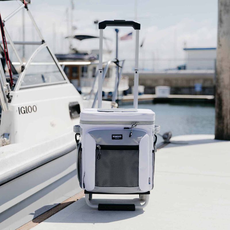 IGLOO Marine Elite 36 Can Extreme Rolling Cooler West Marine