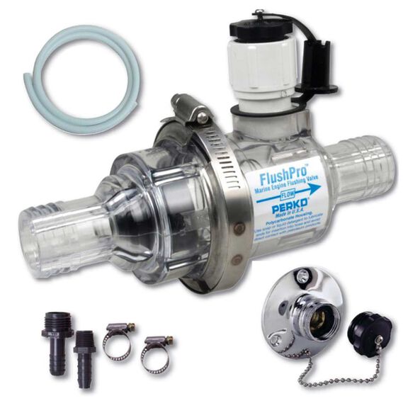 PERKO&reg; Flush Pro Valve and Kit for Hose 1-1/4" image number 0