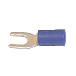 16-14 AWG Spade Lug Terminals, #10, Blue