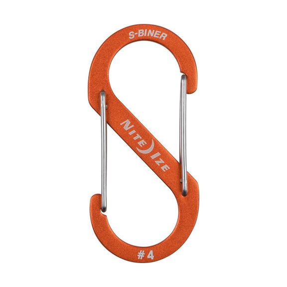 S-Biner&reg; Dual Carabiner Aluminum #4 - Orange image number 0