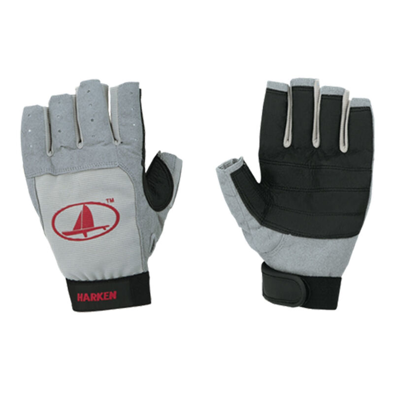 HARKEN Black Magic Short Finger Sailing Gloves West Marine
