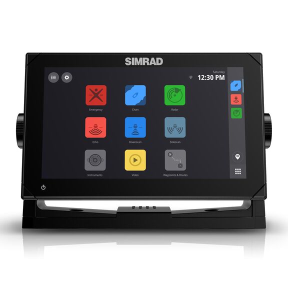 NSX 9 Multifunction Display with Active Imaging 3 in 1 Transducer and C-Map Discover X Charts image number 2