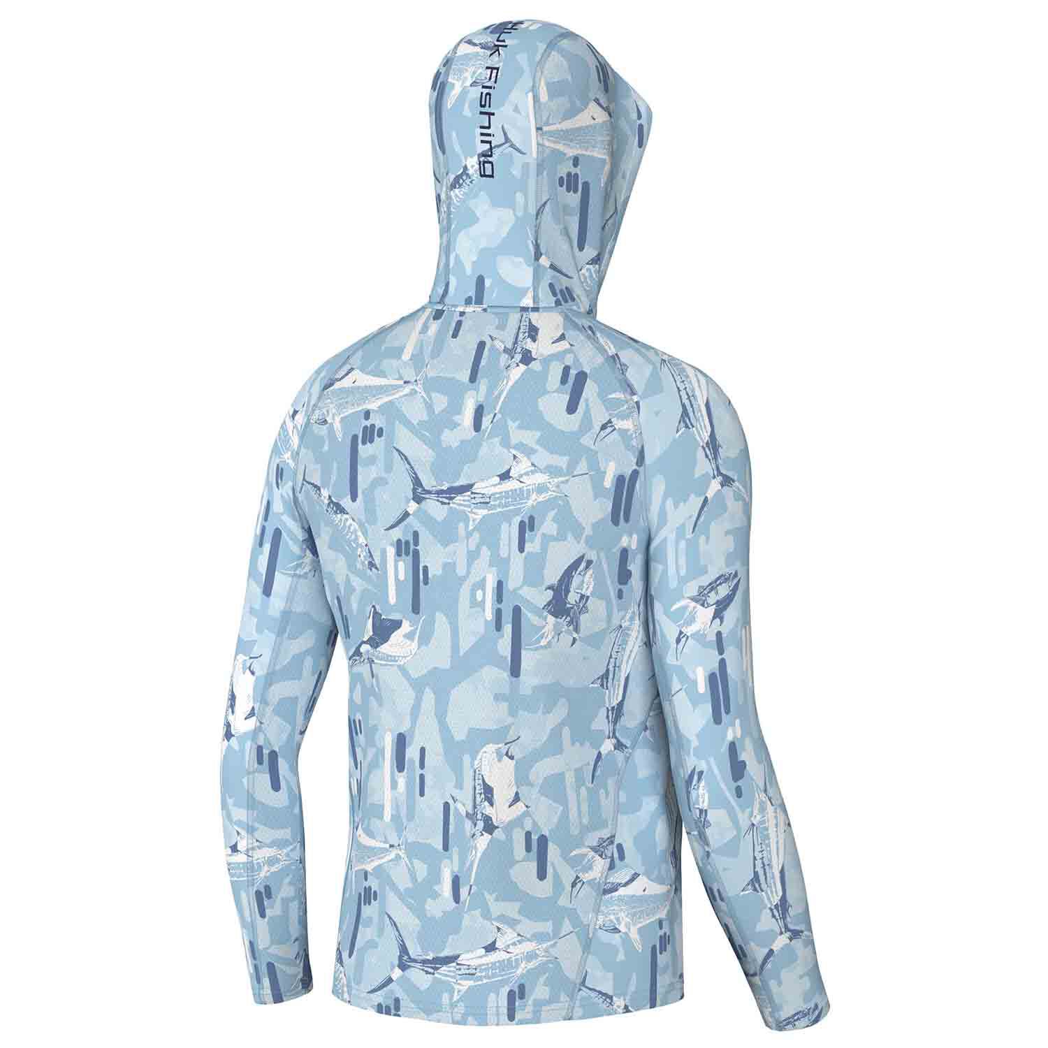 HUK KC Scott Chemise boutonnée pour Homme Motif Kona
