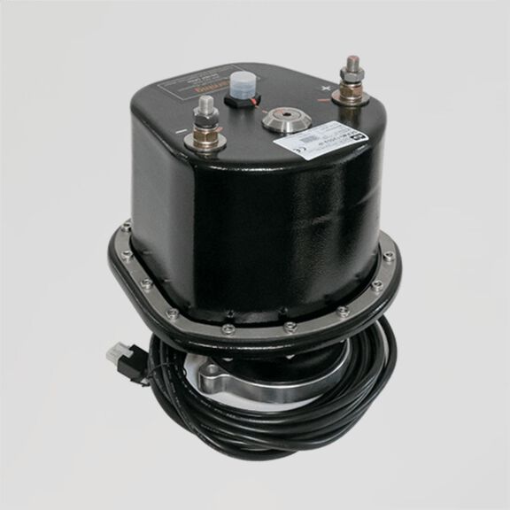Side-Power Motor Assembly, 12v, IP, for SEP40, incl solenoid | w/SEP lead, Shearpin/Circlip & Coupler/drivepin image number 0