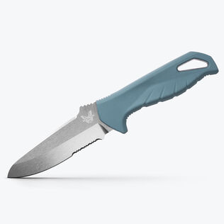 Undercurrent Fixed Blade Knife, Depth Blue Santoprene