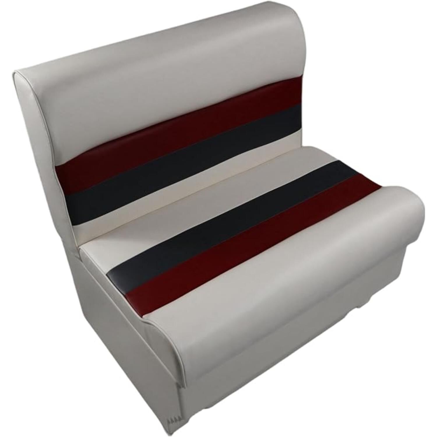 Premium Series 28" Pontoon Bench Seat Cushion Set With Base