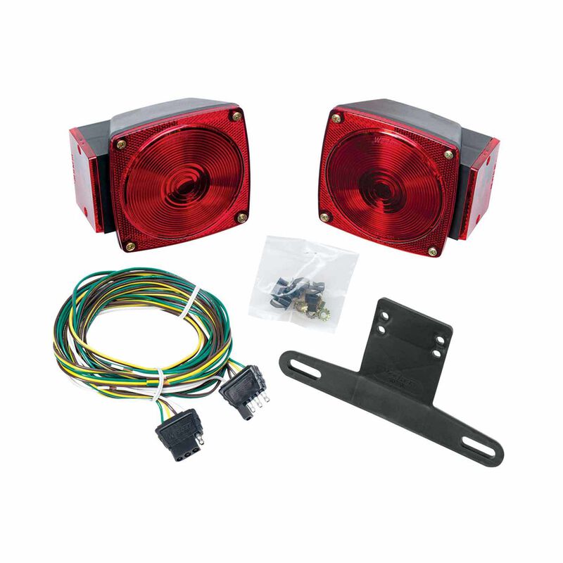 Submersible Taillight Kit with 25' Harness for Trailers Under 80" image number 0