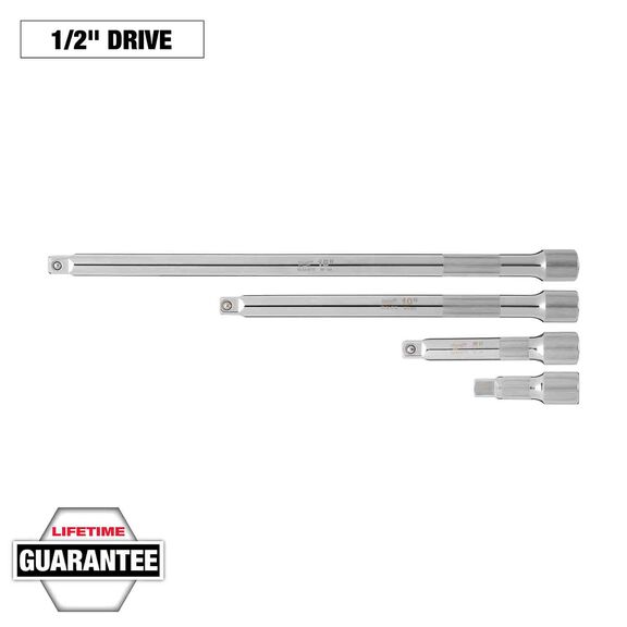 1/2&rdquo; Drive Extension Set, 4 Piece image number 0