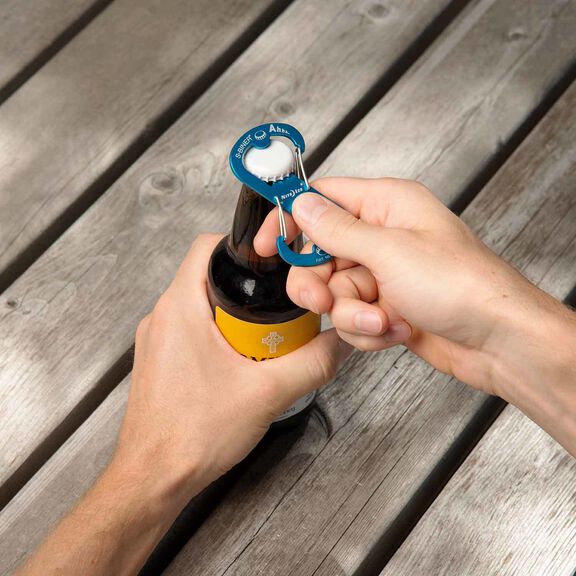 Ahhh...&trade; Aluminum Bottle Opener S-Biner image number 1