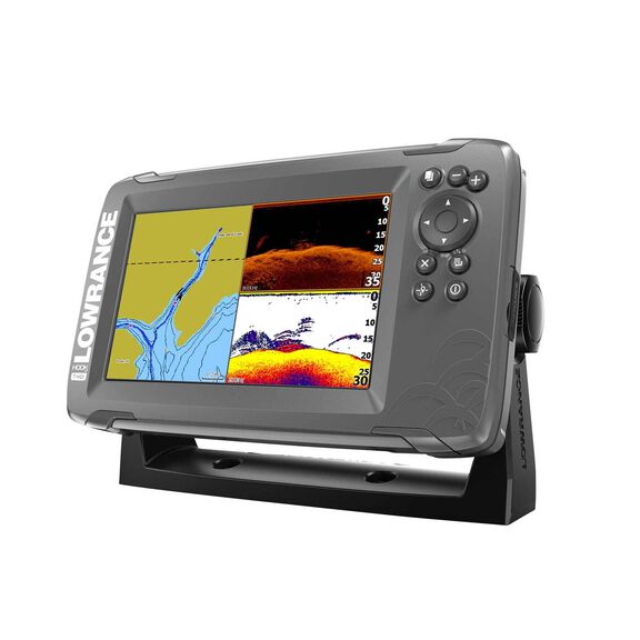 HOOK&sup2; 7 Fishfinder/Chartplotter Combo with SplitShot Transducer and US Coastal Charts image number 2