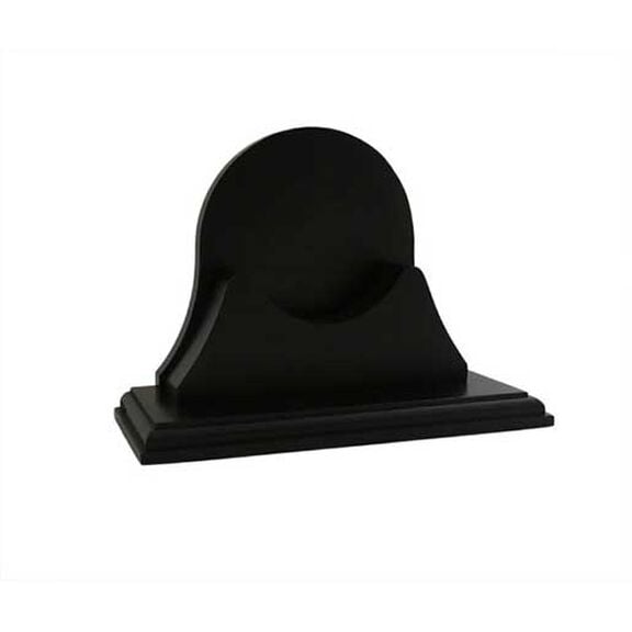 Single Wood Base for Endurance II 115, Black Finish image number 0