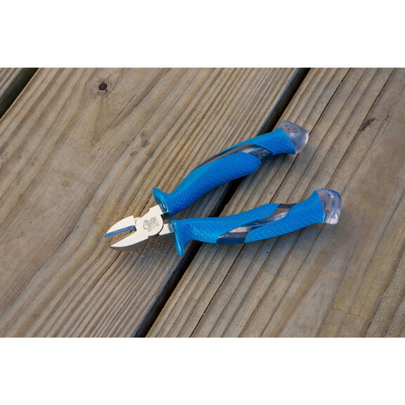 6 3/4" Titanium Bonded Diagonal Wire Cutters image number 1