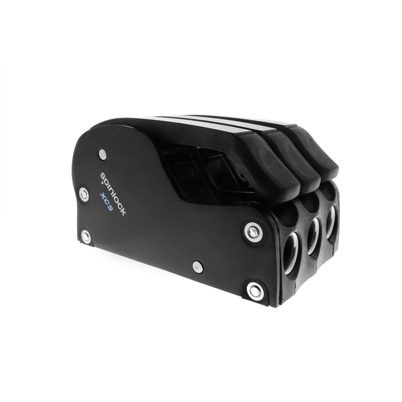 Spinlock Triple XCS0814 Black Clutch with Ceramic Cam and Base, 8-14mm | For Sailing | by West Marine