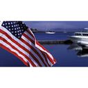 Sewn US 50 Star Flag, 16" x 24" image number 7