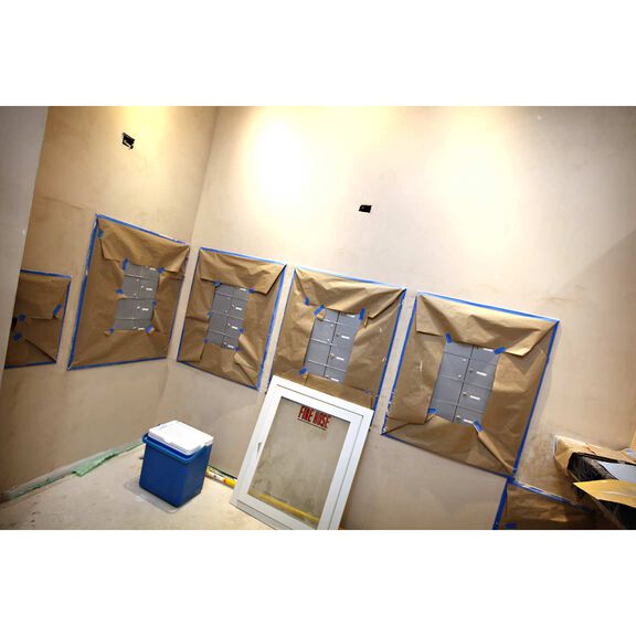 12" x 180' Easy Mask Brown General Purpose Masking Paper image number 2