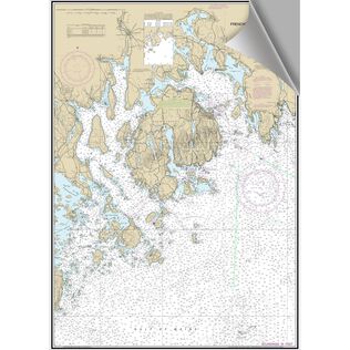 Fernandina Beach Decorative Nautical Chart