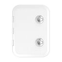 SEAFLO 17.32" x 12.4" White Locking Rectangular Deck Access Hatch image number 1