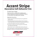 Premium 1/4" X 50' Single Pinstripe - Blue Metallic image number 2