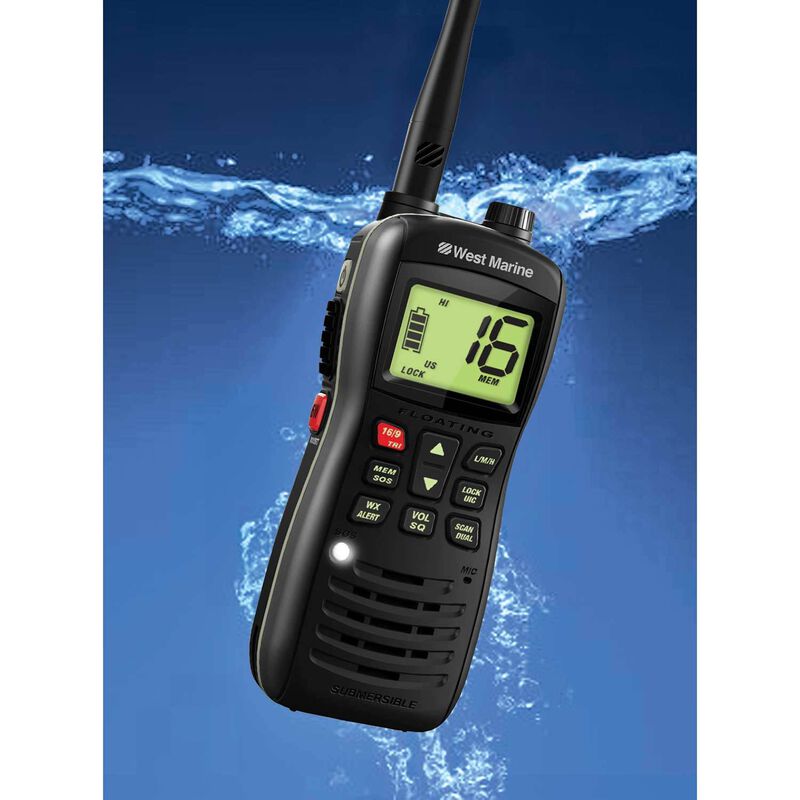 VHF160 Floating 6W Handheld VHF Radio image number 1