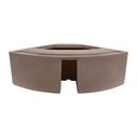 Premier Series Pontoon 28" Radius Corner Seat, Base Only image number 3