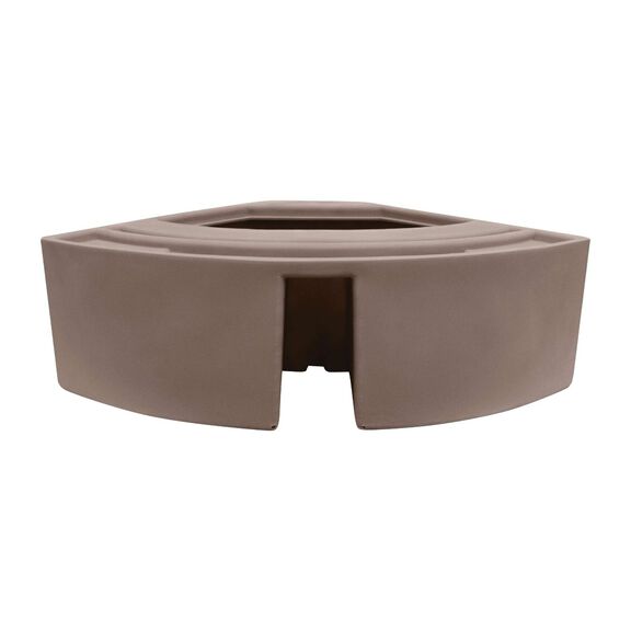 Premier Series Pontoon 28" Radius Corner Seat, Base Only image number 3