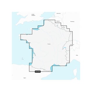 Garmin Navionics Vision+ EU080R France, Lakes and Rivers, Electronic Chart