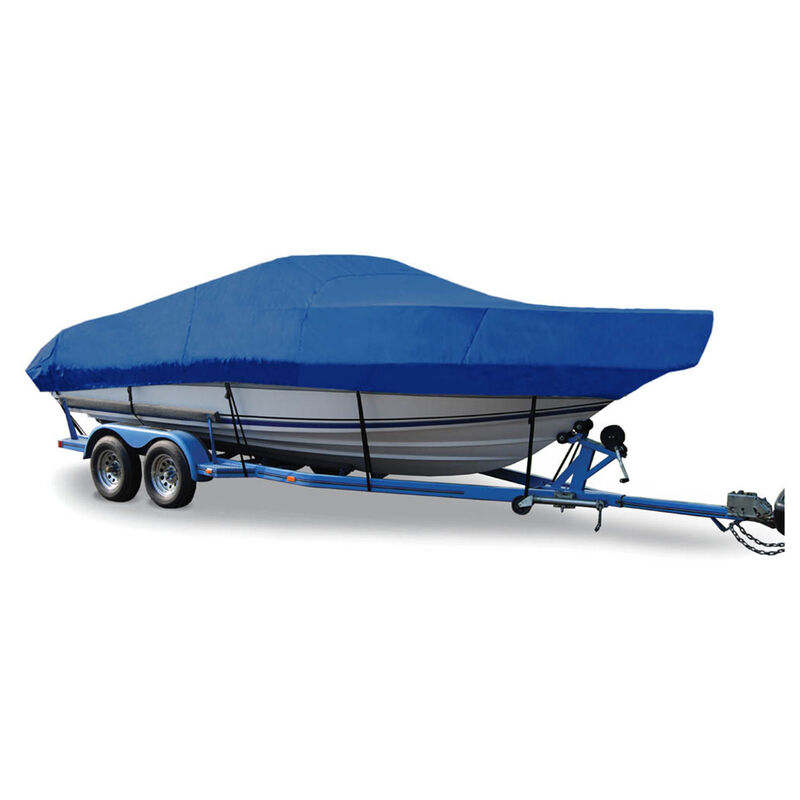 Walk-Around Cuddy Cover, OB, Pacific Blue, Hot Shot, 21'5"-22'4", 102" Beam image number 0