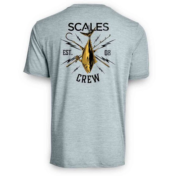 Men's Blue Gold Tech Shirt image number 0