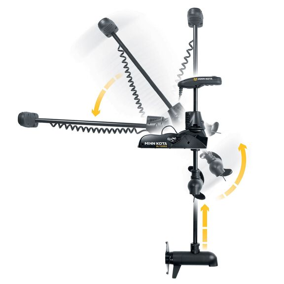 Ulterra i-Pilot Freshwater Bow-Mount Trolling Motors with MEGA Down Imaging image number 3