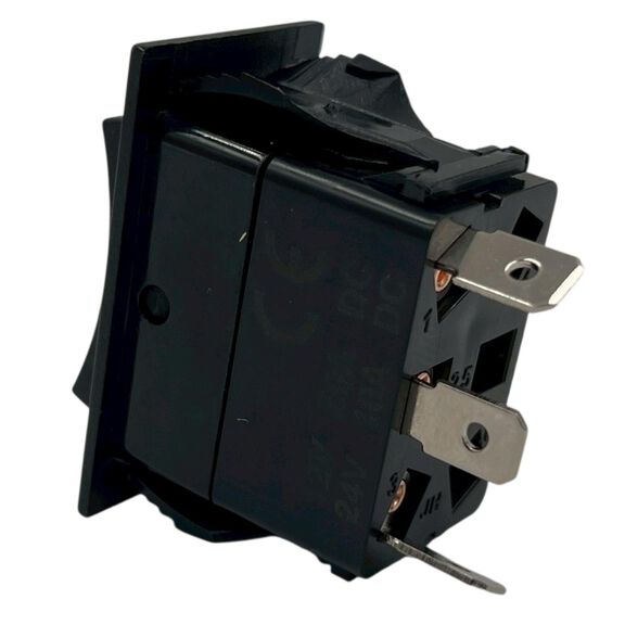 Rocker Switch, On/Off/On, SPDT image number 1