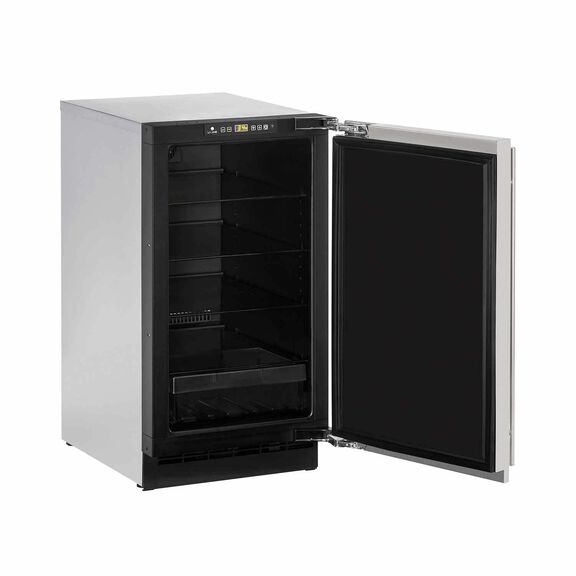 18" Stainless Solid Door Refrigerator image number 1