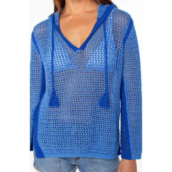 Women's Summer Nights Contrast Tunic Pullover image number 3
