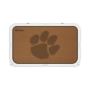 SeaDek Cooler Pad - Collegiate Collection - Fits YETI Tundra 45 - Mocha / Black, Clemson