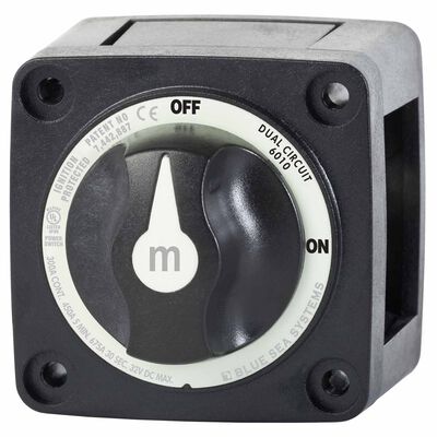 m-Series Mini Dual Circuit Battery Switch