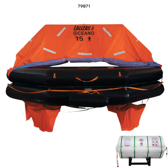 Liferaft SOLAS OCEANO, Throw Over-board image number 3