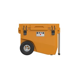 RollR 60 Quart Wheeled Hard Cooler with Tow Handle, Copper
