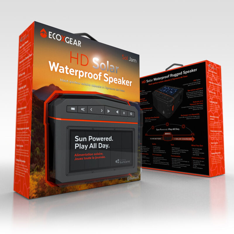 ECOXGEAR SolJam SolarPowered Bluetooth Speaker West Marine