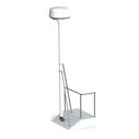 8' Pole Kit with 1" Rail Stand-Off Kit image number 2