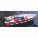 16'6" Styled-to-Fit Boat Cover for Wide V-Hull Fishing Boats O/B image number 2